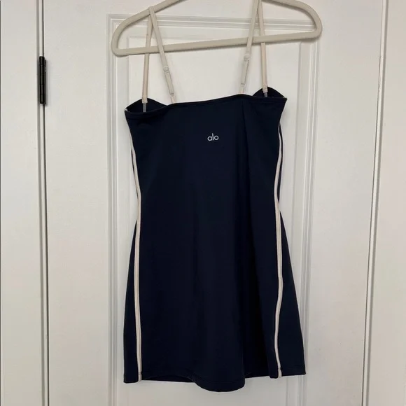 Alo Streamlined Navy Tennis Dress - Picture 6 of 6
